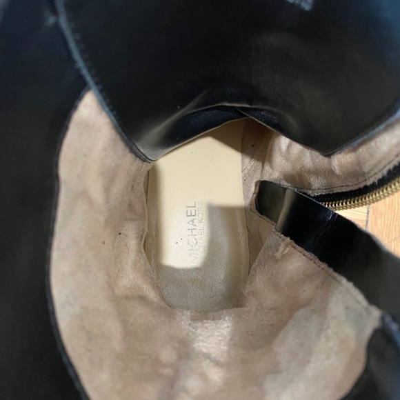 Michael Kors Black Studded Combat Boot - Picture 10 of 10